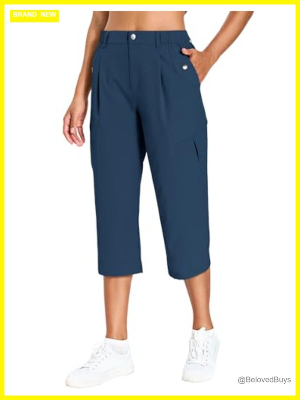 Quick Dry Hiking Capris Lightweight Cargo Women's Active Pants